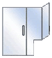 Door Notched Panel 90Deg Return