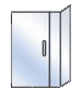 Door With Panel And 90Deg Return
